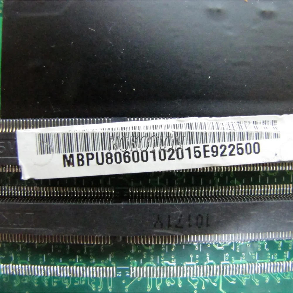 NOKOTION DA0ZR8MB8E0 MBPU806001 MB. PU806.001 основная плата для acer aspire 5625 5625G 5553G материнская плата для ноутбука HD5470 DDR3
