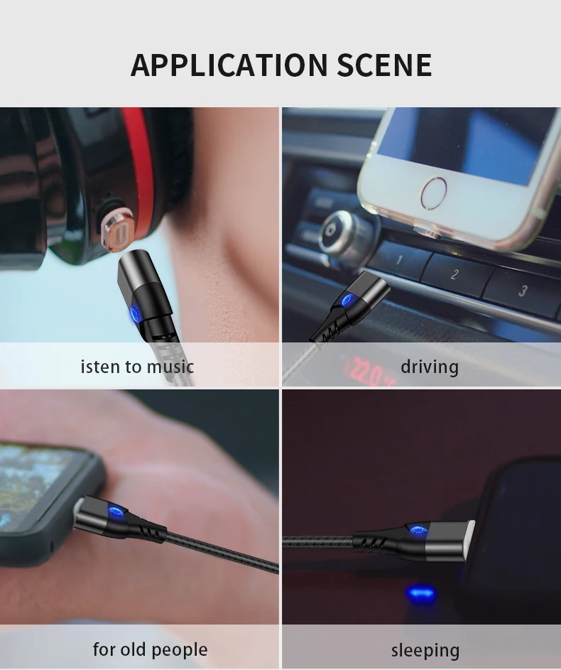 Tongyinhai Micro USB кабель Магнитный USB C Тип быстрой зарядки шнур для передачи данных для huawei 3A быстрое зарядное устройство магнитный разъем