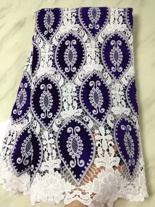 African Lace Hot Sell Mesh 2017 New Arrival Plain White Color african cord /guipure lace Fabrics High Quality p-5-20 | Дом и сад