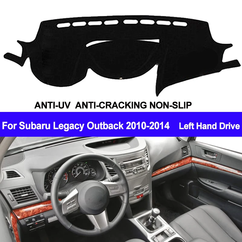 TAIJS крышка приборной панели автомобиля для Subaru Legacy Outback 2010 2011 2012 2013 2014 Dash коврик