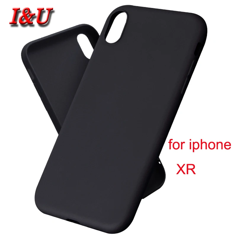Чехол для мобильного телефона iphone XR матовый из ТПУ мягкий чехол XS max ремешок с