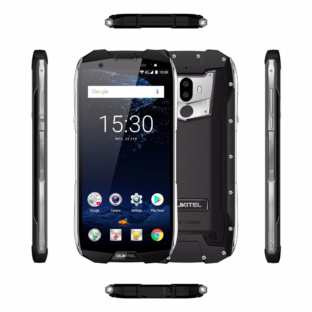 Oukitel WP5000 Водонепроницаемый IP68 5 7 &quotдюймовый 18:9 Дисплей Android 1 MTK6763 Восьмиядерный 6