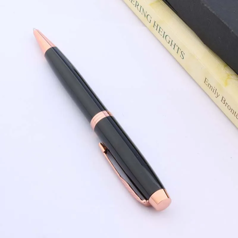New fashion Rose gold black white arrow decoration Painted Metal Ballpoint Pen | Канцтовары для офиса и дома