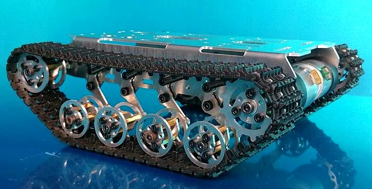 Подвесная система для танков шасси интеллектуальное трековое с дистанционным