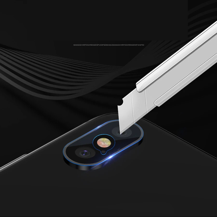 Dahaby для iPhone X 10 десять назад Камера объектив закаленное Стекло Экран протектор