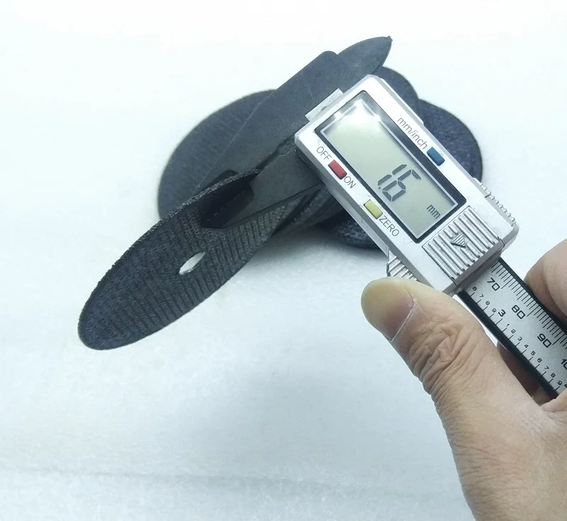 Диск угловой для шлифовальной машины режущий диск 75 * ID10 T1.2mm каучук 3 &quotиз