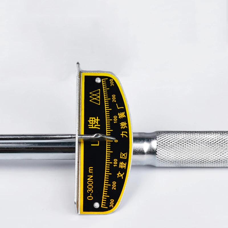 

1/2 Inch 0-300 N.m Pointer Torque Wrench Manual Tool All Steel High Progress Torque Wrench Slip