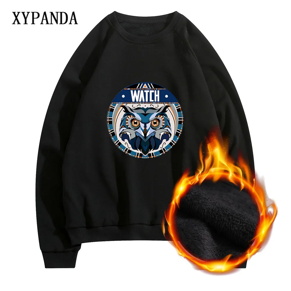 XYPANDA Сова Птица уличный стиль хип хоп мультфильм свободно толстовка Для мужчин