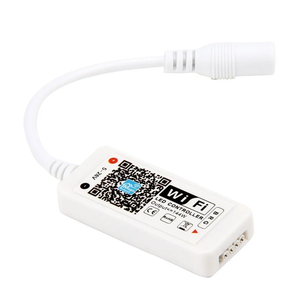WI FI Беспроводной светодиодный Smart контроллер работает с Android и IOS Системы