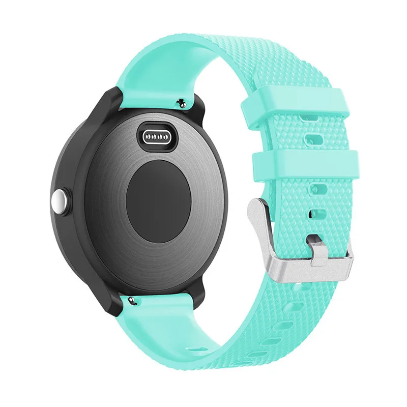 Силиконовый резиновый ремешок для наручных часов Garmin vivoactive 3 HR сменный vivoactive3