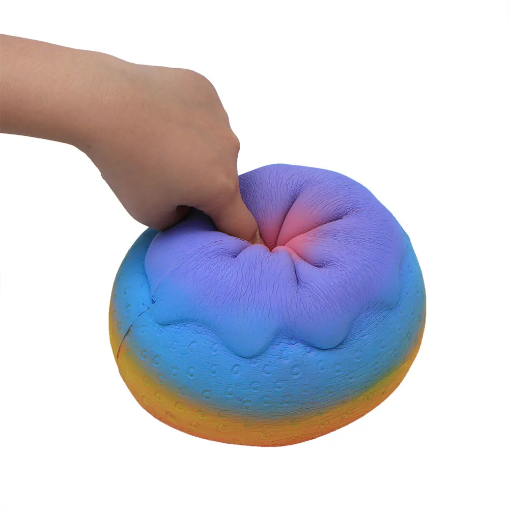 Игрушки для отдыха Jumbo супер гигантские мягкие галактики радуги клубники медленно поднимающиеся сжимаются мягкие ароматизированные игрушки D300112