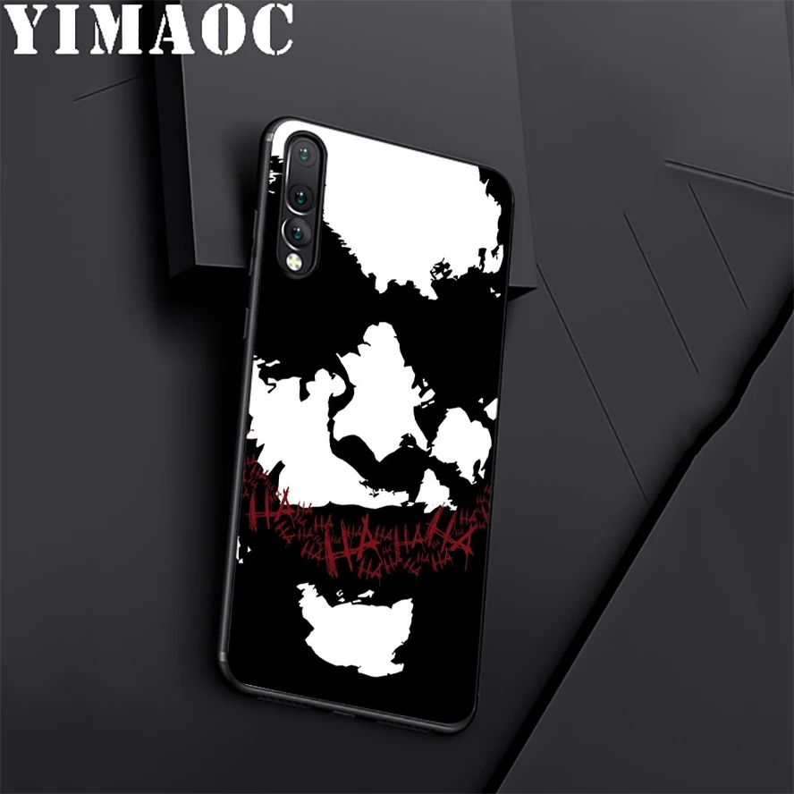 YIMAOC Joker The Dark knight Soft Silicone Case For Huawei Honor Mate 10 P20 P10 P9 P8 P Smart Y6 6A 7A 7X 7C Lite Pro 2017 2018 |