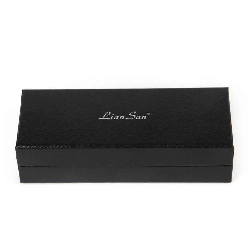 LianSan модный футляр для очков жесткий женский милый черный роскошный брендовый