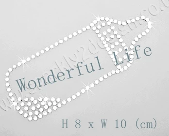 Бесплатная доставка Горячее исправление горный хрусталь дизайн прозрачный