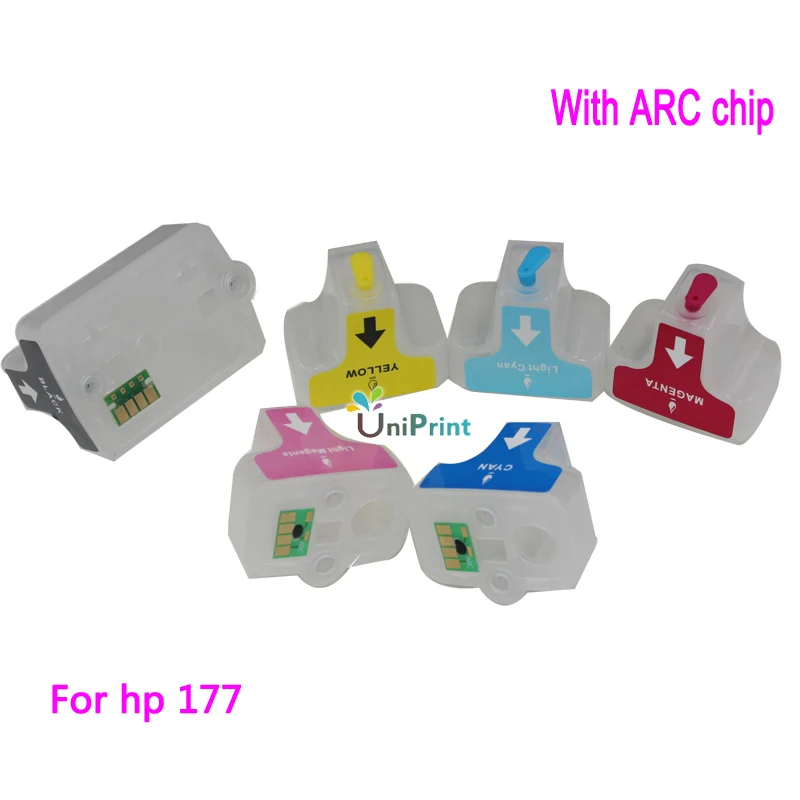 Многоразовый картридж для принтера HP 177 C5175 C5183 C6175 C7170 C7177 C3313|for hp 177|ink cartridge for hpcartridge
