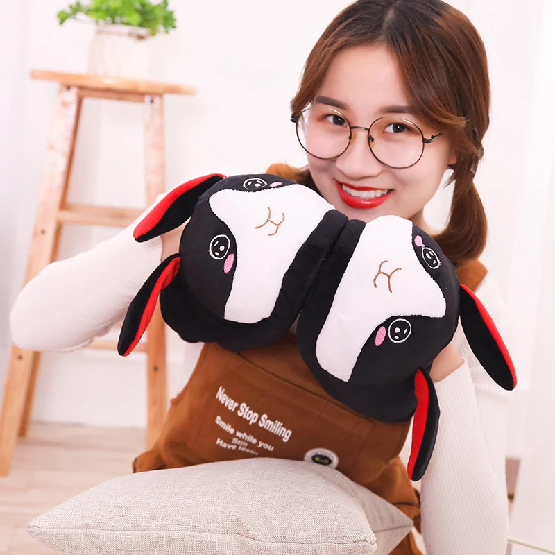 Women's Slippers Warm Winter Animal Prints Flock Cute House Slippers Short Plush Fur Slides for women