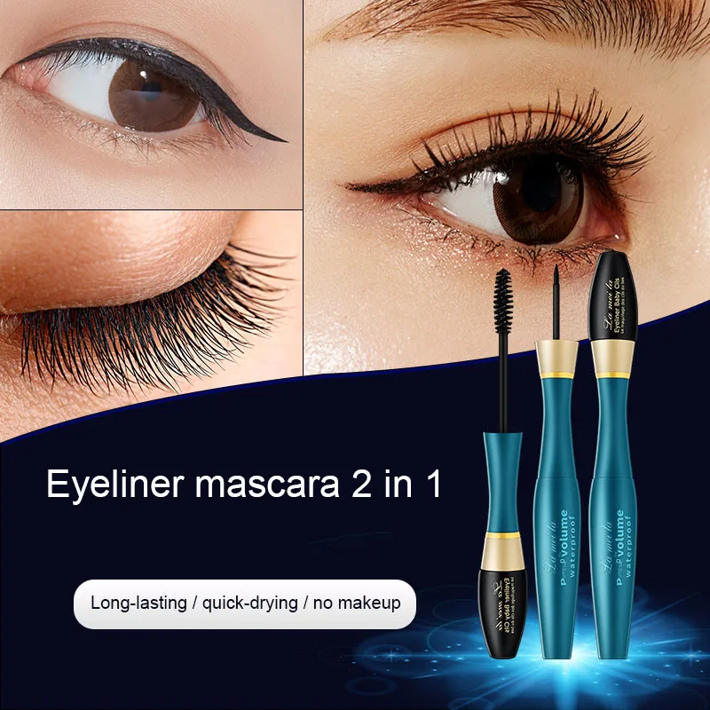 Жидкость для глаз Mascaras Dual Heads 2 в 1 водостойкая долговечная портативная женщин 998| |