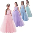 Свадебное платье для девочек платье принцессы для девочек-подростков детское летнее праздничное бальное платье Детская одежда для выпускного костюмы для выступлений
