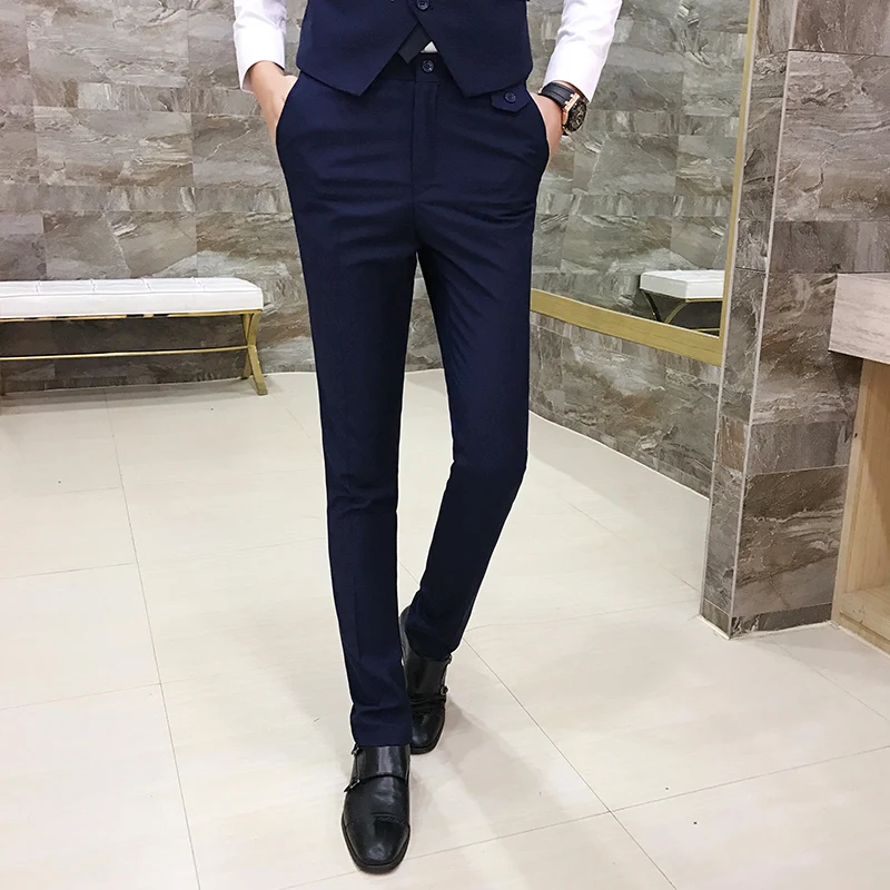 

2018 autumn New style Men's Casual Pants high quality Work Pants male Clothing Cotton business Trousers men full size