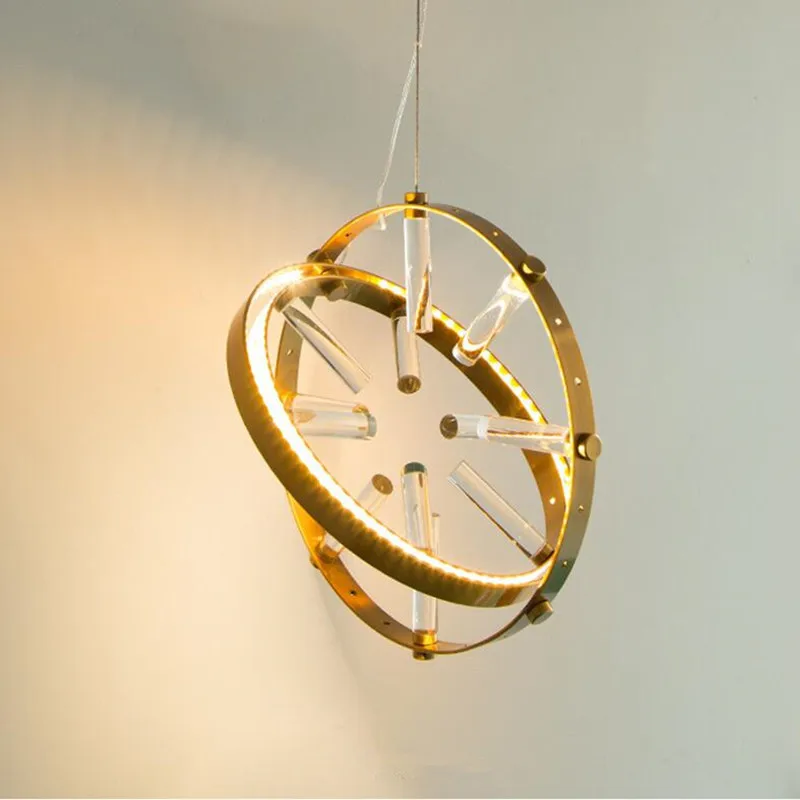 Современная креативная уникальная светодиодная люстра ресторан спальня