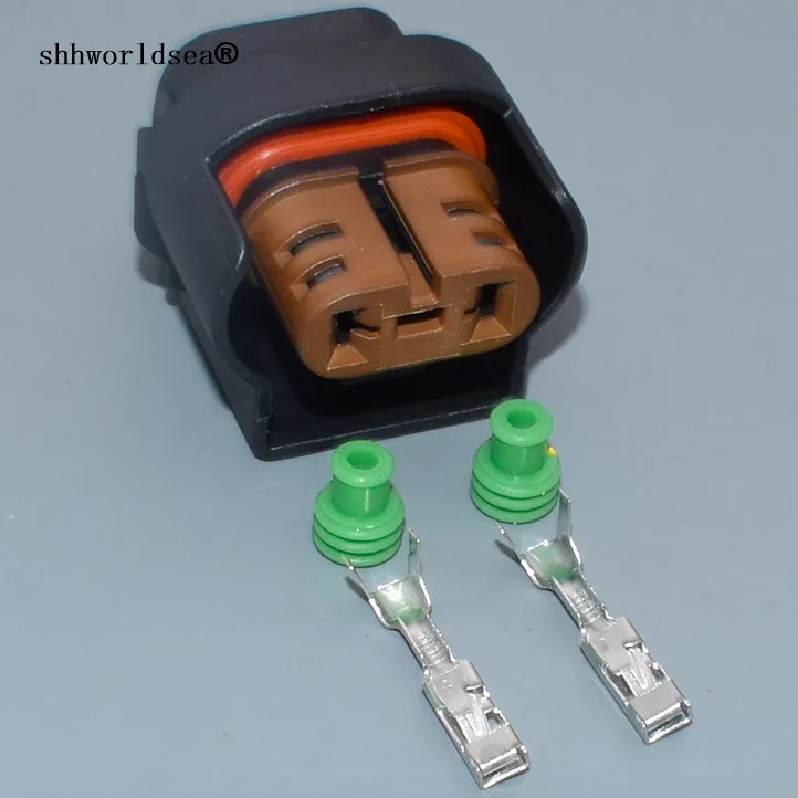 Shhworldsea 2 контактный разъем 8 мм жгут проводов для VW CC EOS Jetta Golf MK6 Passat Tiguan Touareg Fabia