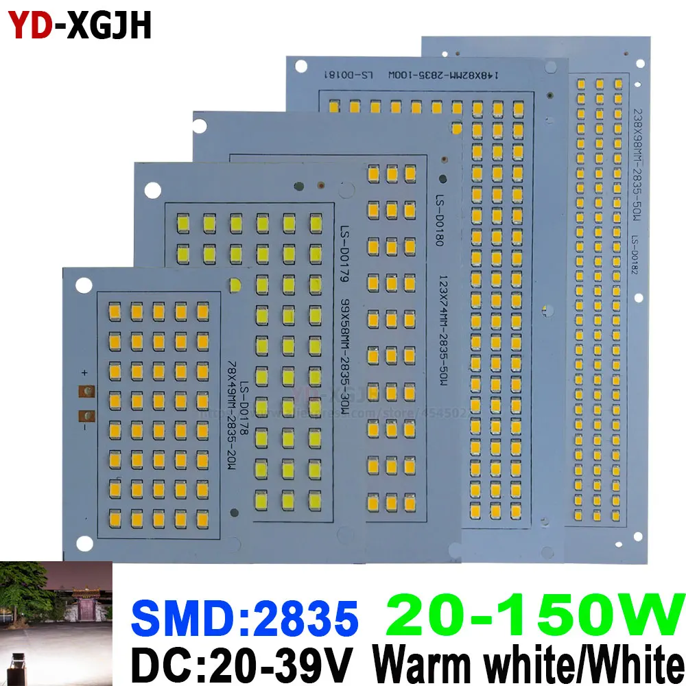 20 Вт 100% полная мощность светодиодная затопленная печатная плата SMD 2835