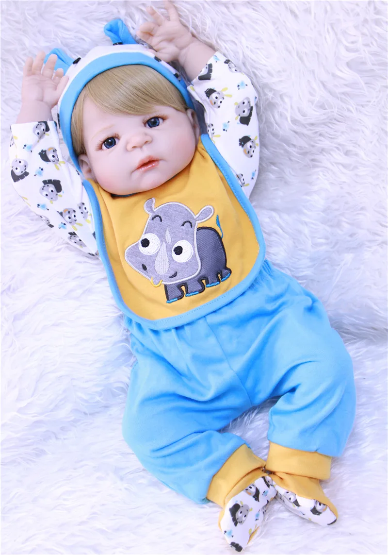DollMai 2" bebe doll menino полный Силиконовый reborn куклы Малыши-мальчики игрушки для детей подарок обучающая игрушка ребенок поддельный живой Boneca