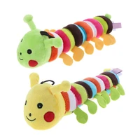 plush stuffed pet dog toys sound cute longworm chew squeak toys for dogs teeth cleaning cats dog products chewing toy