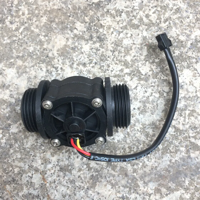 Датчик расхода воды и топлива цифровой расходомер контроллер с ЖК-дисплеем 0 1-9999L