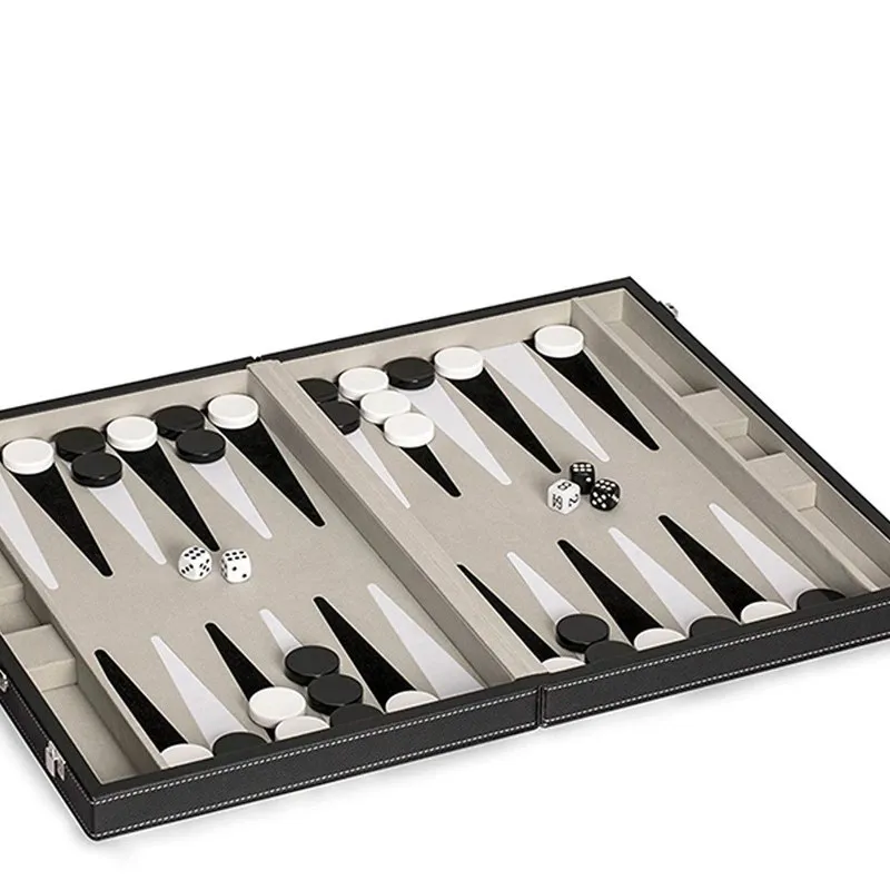 2019 Foreign Trade New Products Hot PU Leather Backgammon Leisure Games Chess High Quality |
