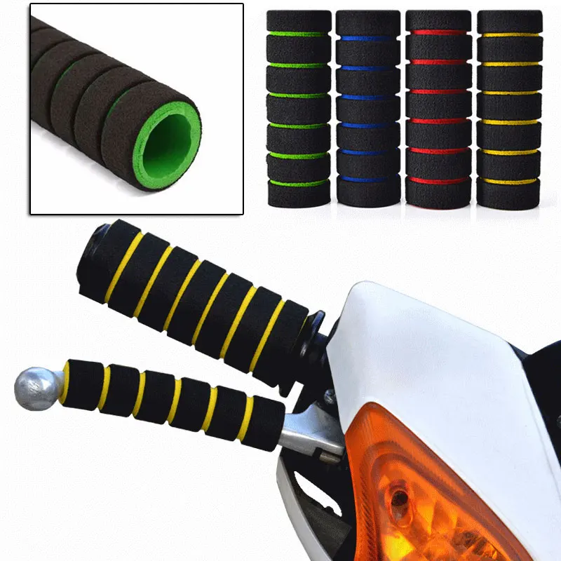 Sikeo гоночный велосипед мотоцикл Ручка Бар пена губка сцепление крышка