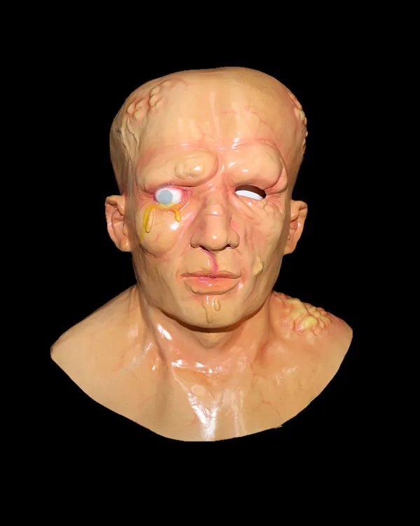 

halloween carnival costume latexl horror mask for adult dress up
