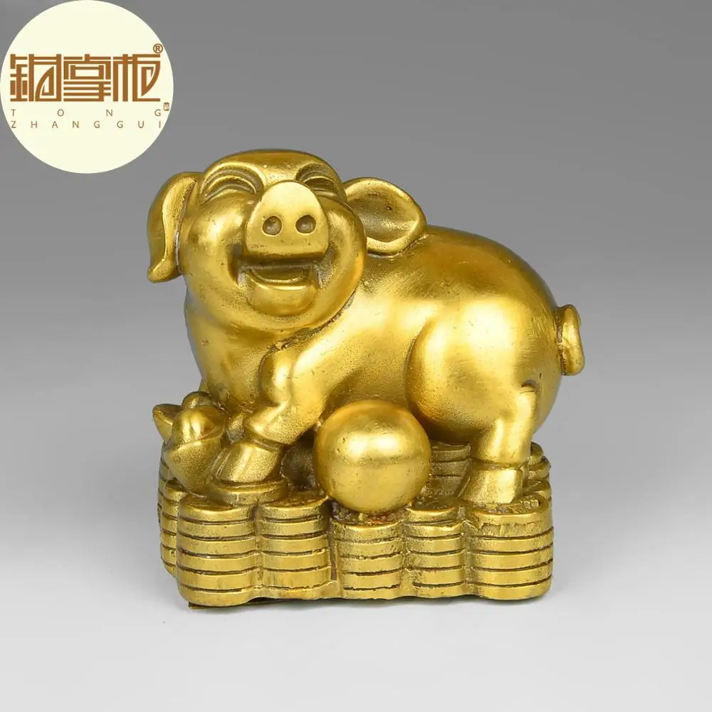 Медные украшения с надписью twelve zodiac lucky pig украшение в домашнем городе тайсуи | Дом
