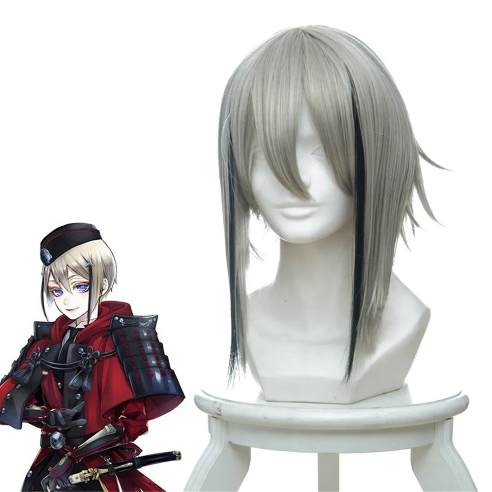 Парики Touken Ranbu для косплея онлайн парики Hyuuga Masamune термостойкие синтетические