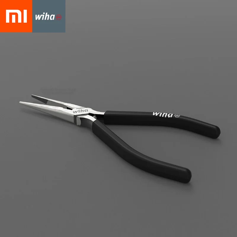Long Nose Pliers Xiaomi Mijia Wiha 6 дюймов кусачки с длинным носом плоскогубцы из высокоуглеродистой стали кусачки запатентованные кусачки для резки - Цвет: Long Nose Pliers