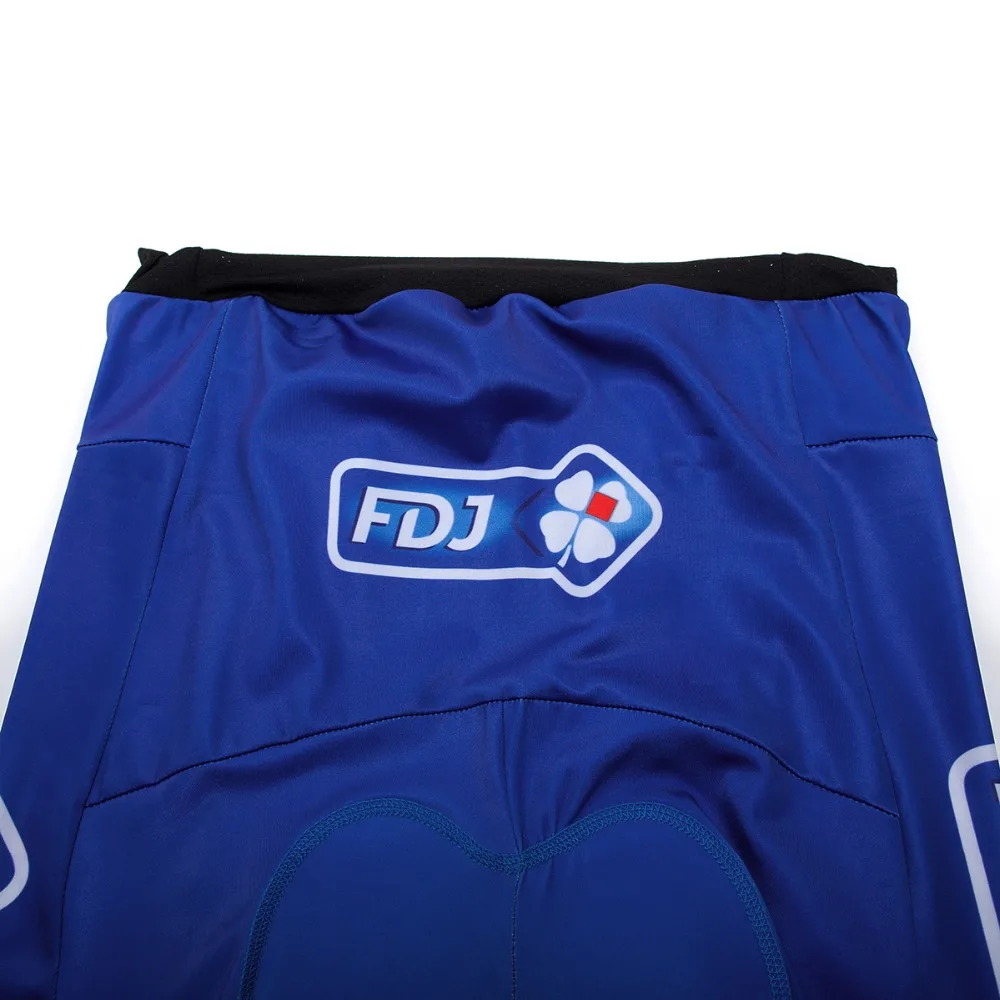 2019 высокое качество 12D гелевые мягкие Pro FDJ синие велосипедные шорты ударопрочные