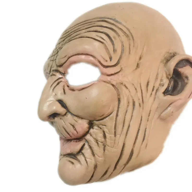 Латексная Маска для взрослых забавные смайлики Хэллоуина взрослых|old man latex mask|mask