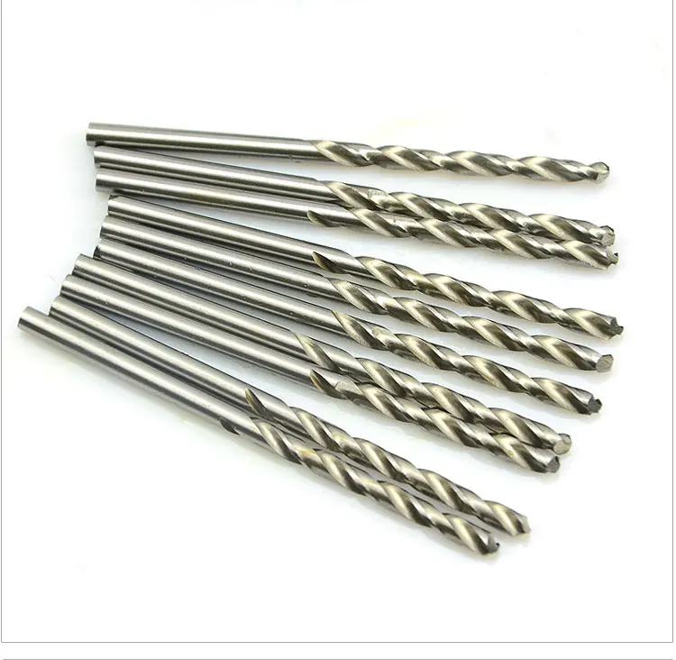 100pcs 10sizes Twist Drills bits Set 0.5/0.6/0.7/0.8/0.9/1.0/1.2/1.4/1.6/1.8/2.0mm 4341 | Украшения и аксессуары
