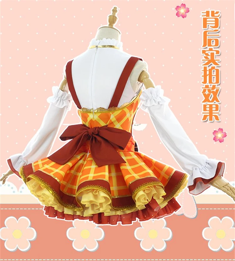 Женский костюм для косплея Love live Kousaka цветочный букет хоноки в японском стиле