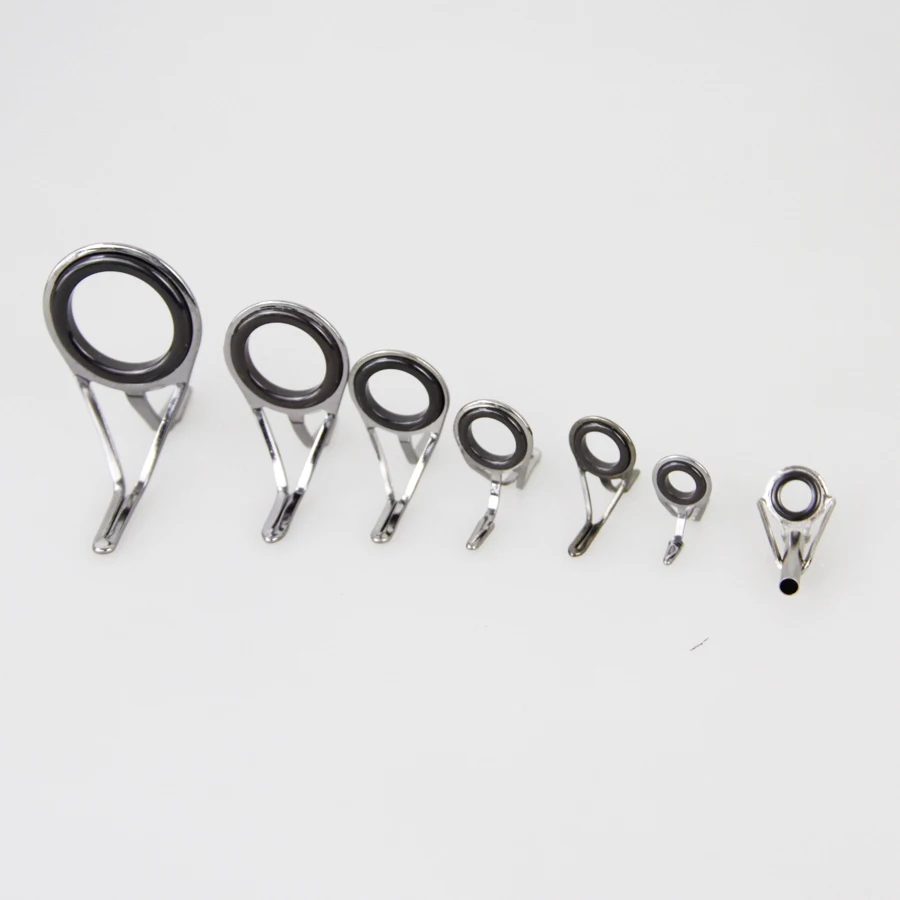 7 шт. направляющая для удочки наконечник Топ Ремкомплект Нержавеющая сталь