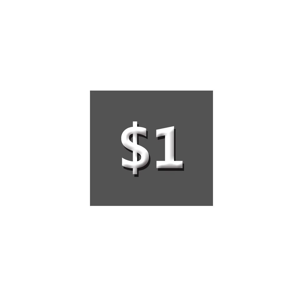 

Extra fee 2, shipping for resend.