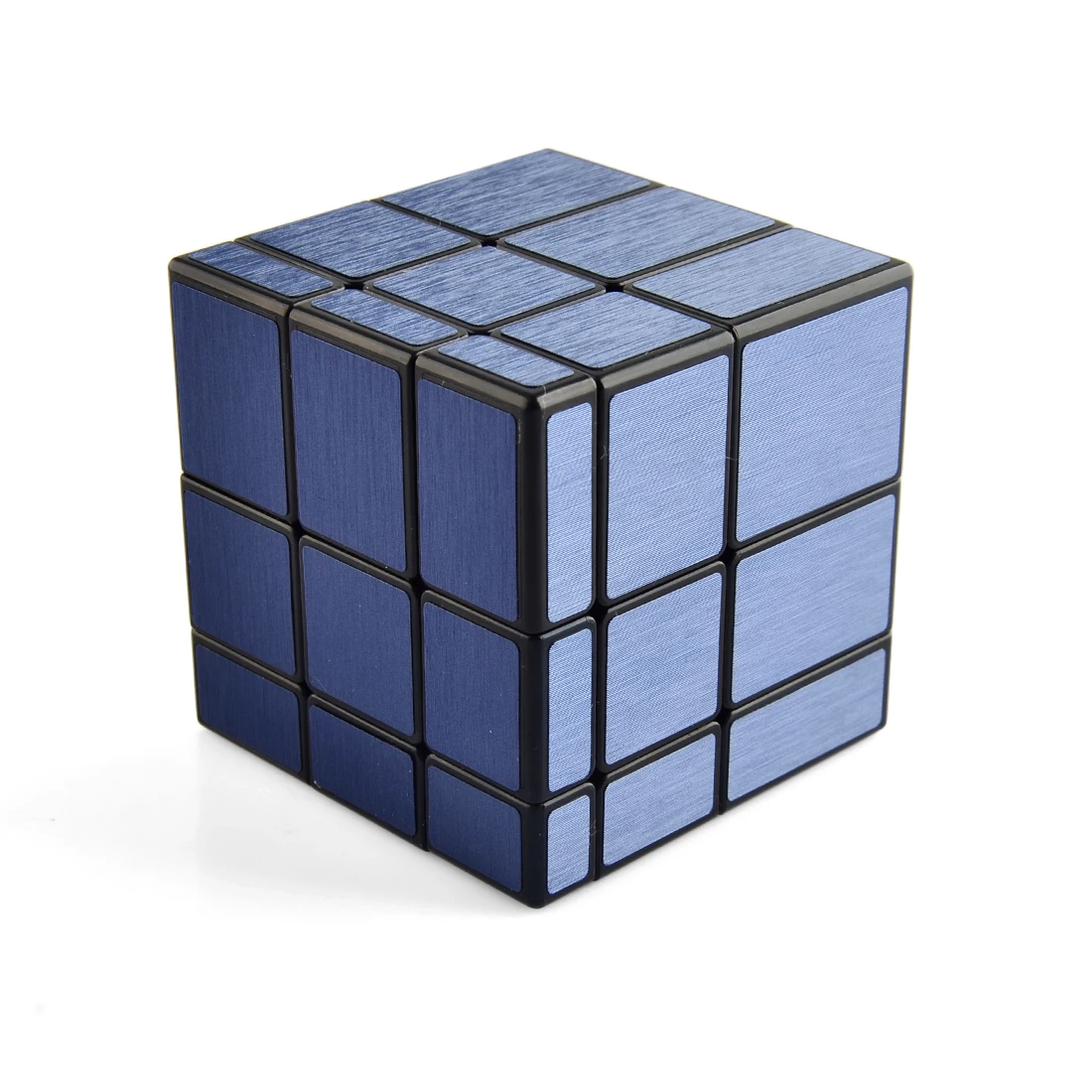 Blue Qiyi зеркальный куб 3x3 скоростной куб 3x3x3 волшебный куб головоломка Развивающие игрушки для детей серебряные/Золотые/зеленые зеркальные блоки - Цвет: Blue