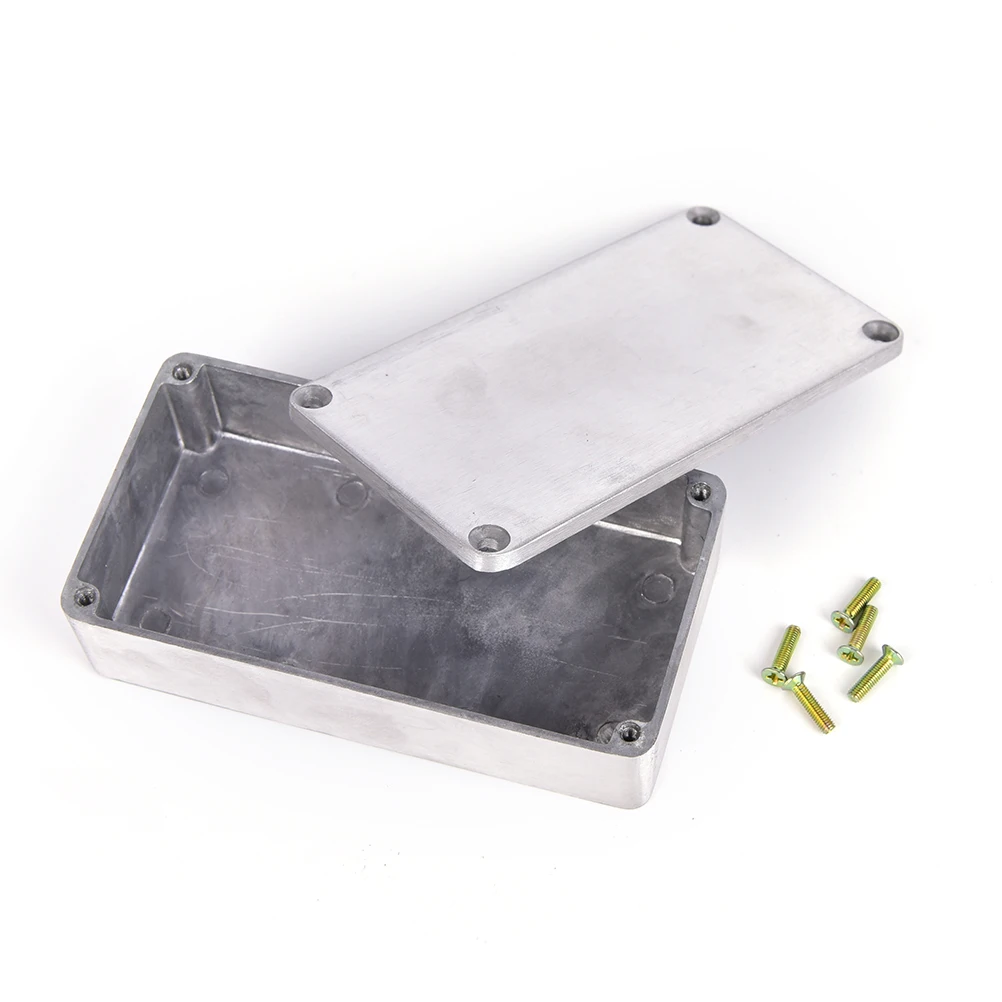 

1pc 1590B Effects Pedal Aluminum Stomp Box Enclosure for Guitar Musical Instrument Cases Storage Holder Guitar Accessories