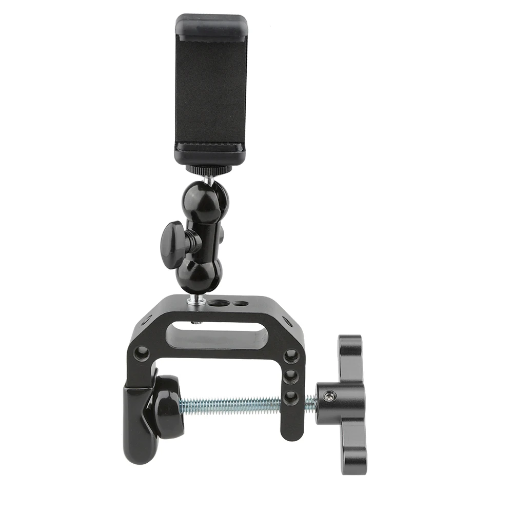 CAMVATE Новый C образный зажим с шаровой головкой крепление сотового телефона