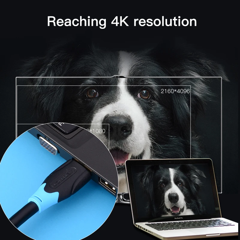 Высокоскоростной кабель HDMI 2 0 4k 3D 60 Гц Папа папа для HD TV LCD ноутбука PS3 проектора