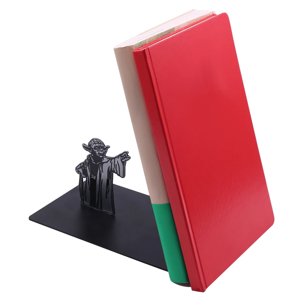 Звездные войны Мастер Йода книжная полка из нержавеющей стали книжный стоп книжный шкаф Высокое качество украшения студента читать Фетиш подарок на день рождения