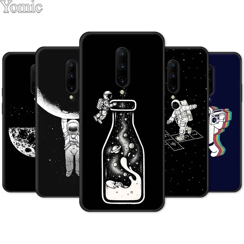 Мягкий чехол для OnePlus 7 8 Nord N100 N10 8T 7T Pro 5G Z силиконовый телефона черный из ТПУ