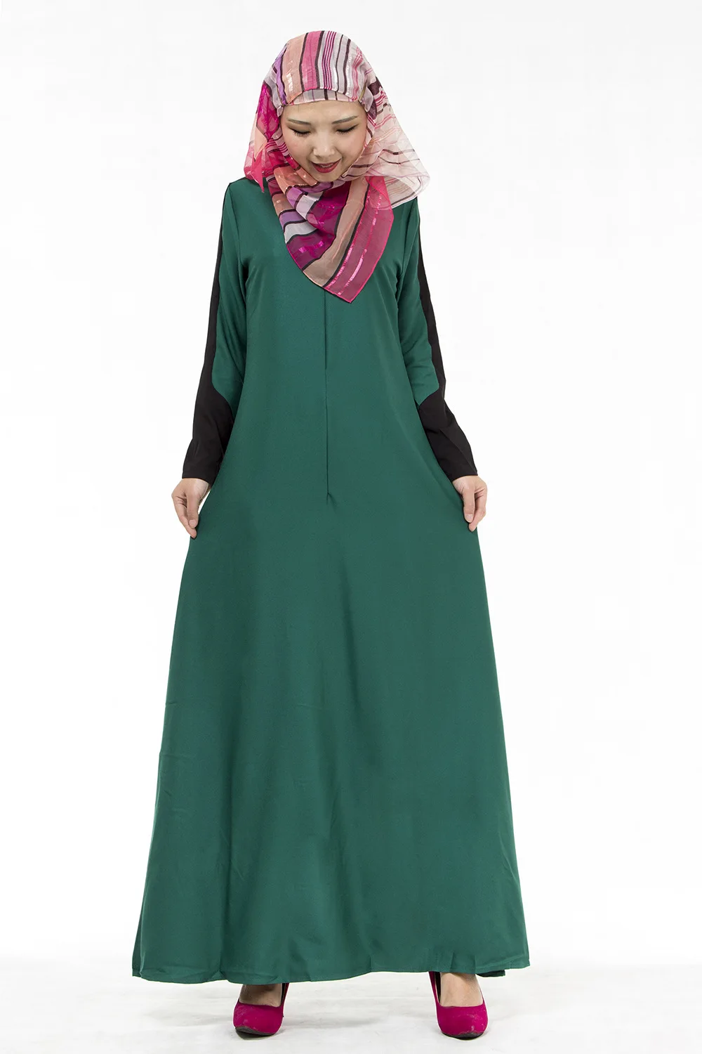 Caftan Топ мода 2016 аппликация для взрослых новая распродажа турецкие мусульмане