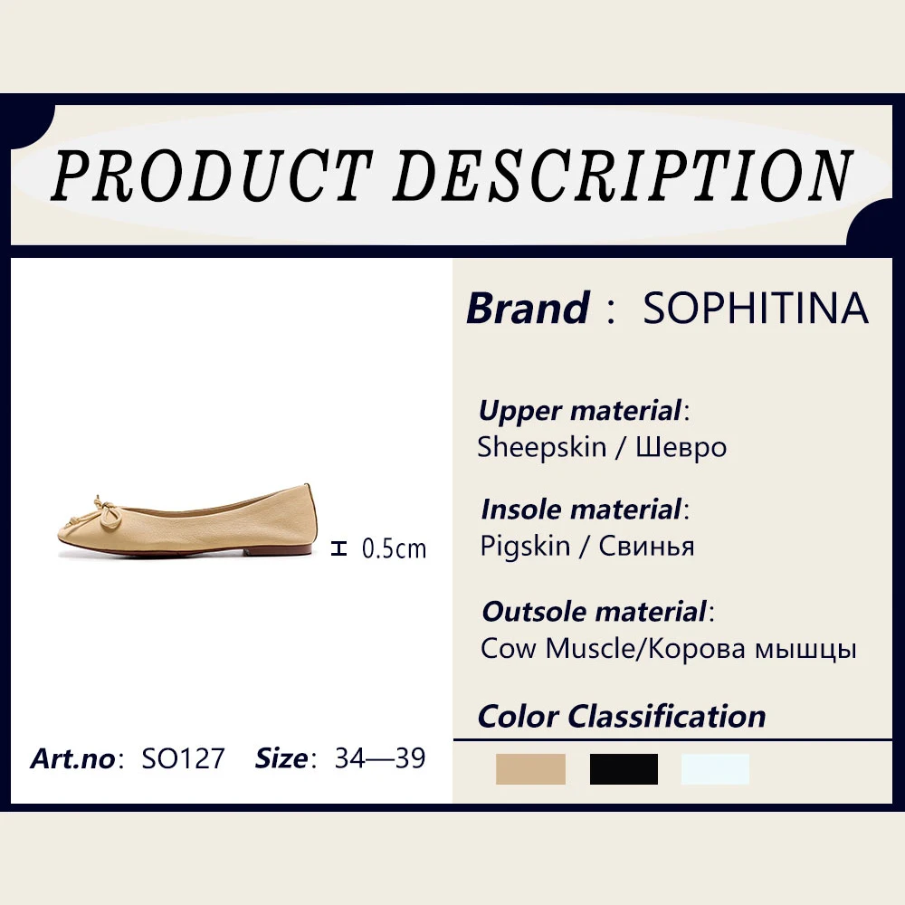 SOPHITINA/Новинки 2019г. Модная повседневная обувь с квадратным мыском на сплошной