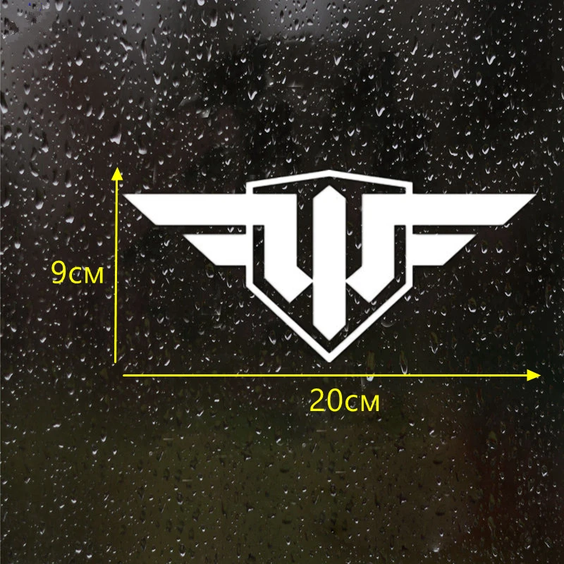 CK2216#20*9см наклейки на авто World of Warplanes водонепроницаемые машину наклейка для